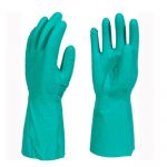 GREEN NITRILE CHEMICAL RESISTANT GLOVE